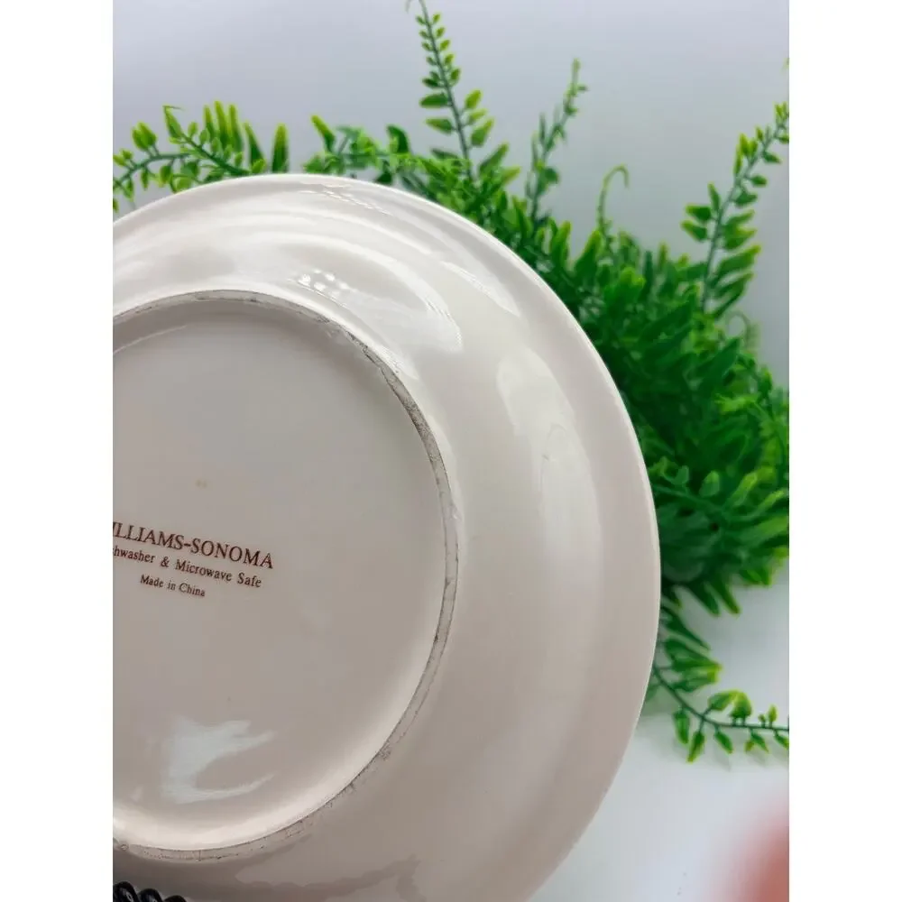 Williams Sonoma breakfast plate. No damage.